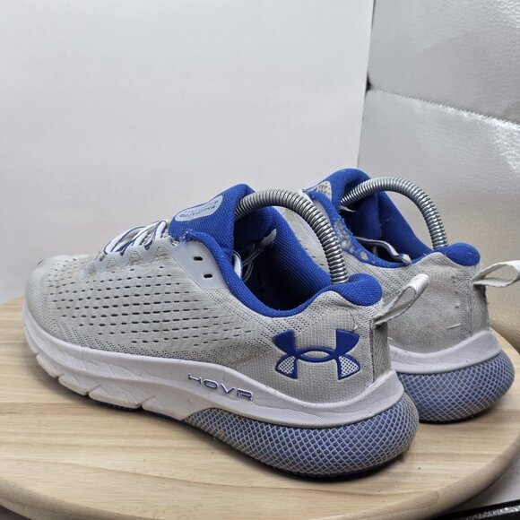 Under Armour Mens Hovr Turbulence 3025419-100 White Running Shoes Sneakers Sz 8 - Picture 7 of 10